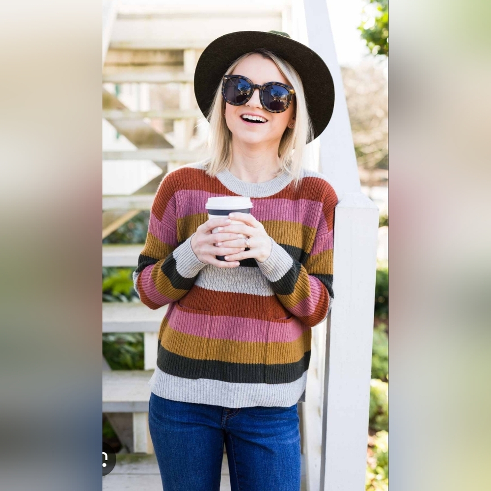 Madewell Patch Pocket Pullover Sweater